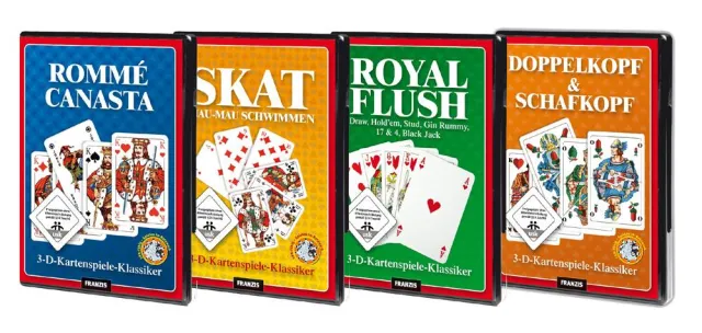 Bild: 3D-Kartenspiele für die schnelle Unterhaltung und Spielspaß