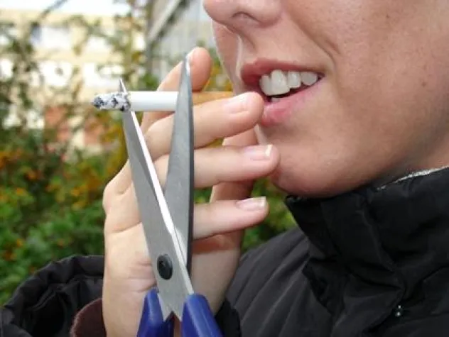 Bild: Welt-Nichtrauchertag am 31. Mai 2007: Malteser helfen auf dem Weg zum Nichtraucher