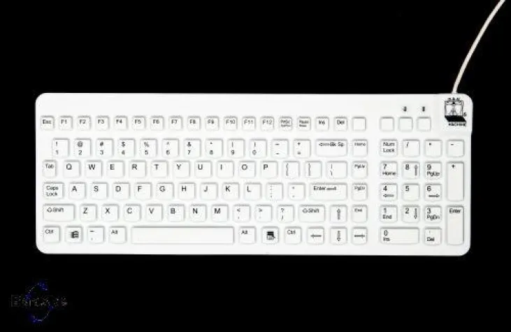 Baaske Datentechnik bietet versiegelte und voll desinfizierbare Tastatur Bild: Baaske Datentechnik bietet versiegelte und voll desinfizierbare Tastatur