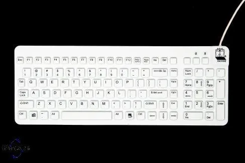 Bild: Baaske Datentechnik bietet versiegelte und voll desinfizierbare Tastatur