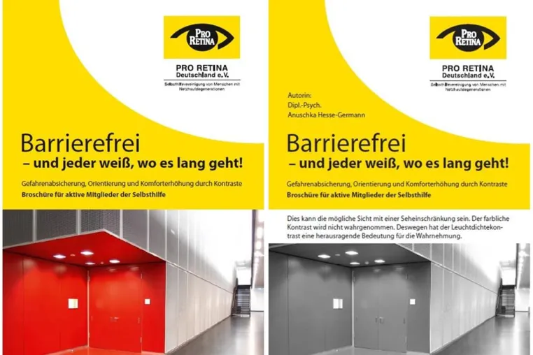 Barrierefrei - und jeder weiß, wo es lang geht! Bild: Barrierefrei - und jeder weiß, wo es lang geht!