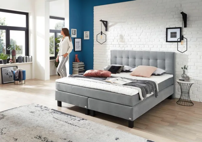 Das beste Boxspringbett - Modell Rockstar von Welcon Testsieger bei RTL im Test 05/2022 Bild: Das beste Boxspringbett - Modell Rockstar von Welcon Testsieger bei RTL im Test 05/2022