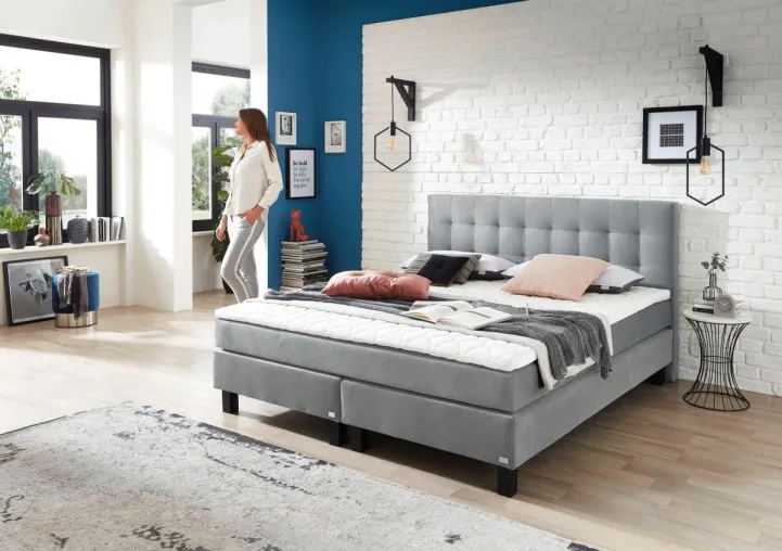 Bild: Das beste Boxspringbett - Modell Rockstar von Welcon Testsieger bei RTL im Test 05/2022