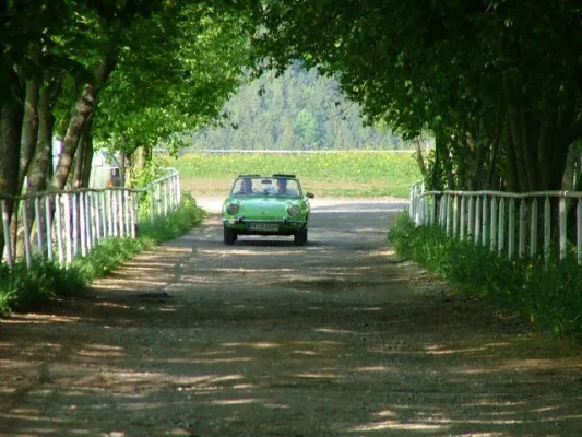 Bild: FIAT 850 e.V. kommt mit über 30 Fahrzeugen aus drei Nationen nach Siegburg ins Rheinland