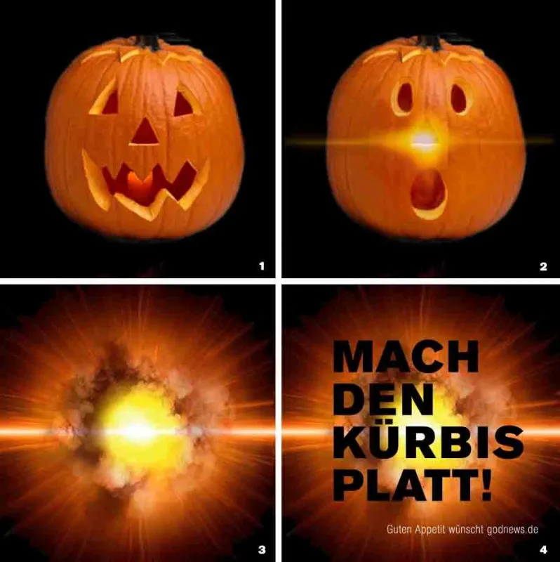 Es gibt sinnvollere Beschäftigungen am 31. Oktober als die Geister zu beschwören - z.B. Kürbissuppe kochen.