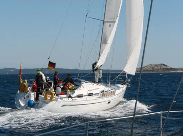 Bild: Dickschiff-Segeln in der Adria