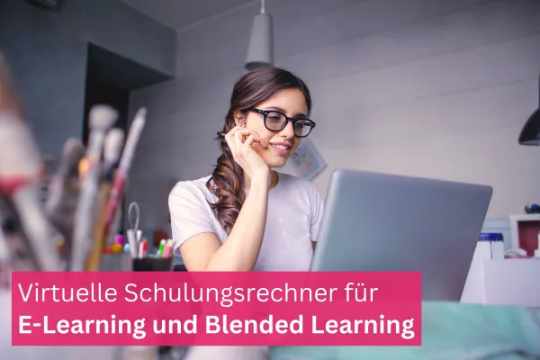 Virtuelle Schulungsrechner für E-Learning, Blended Learning und selbstorganisiertes Lernen. Bild: Virtuelle Schulungsrechner für E-Learning, Blended Learning und selbstorganisiertes Lernen.