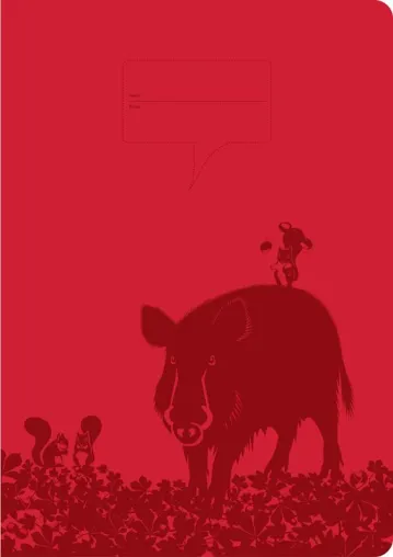 Himbeerheftchen-Sortiment erweitert: Wildschwein und Eichhörnchen friedlich vereint Bild: Himbeerheftchen-Sortiment erweitert: Wildschwein und Eichhörnchen friedlich vereint