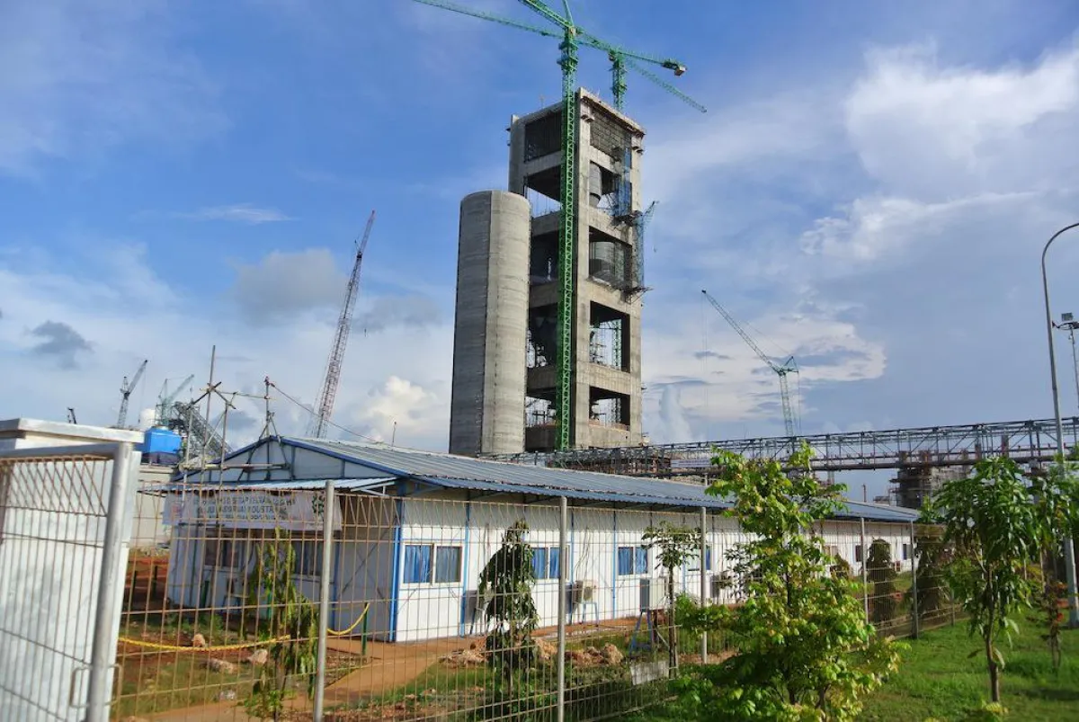 Das neue HOLCIM Werk Tuban in Indonesien arbeitet auch mit VAS