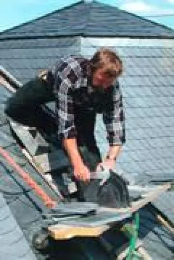 Reparaturen am Dach Bild: Reparaturen am Dach