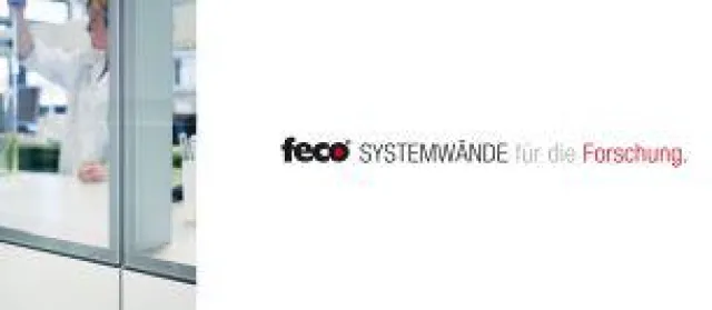 Bild: Broschüre „feco-Systemwände für die Forschung“ erhältlich