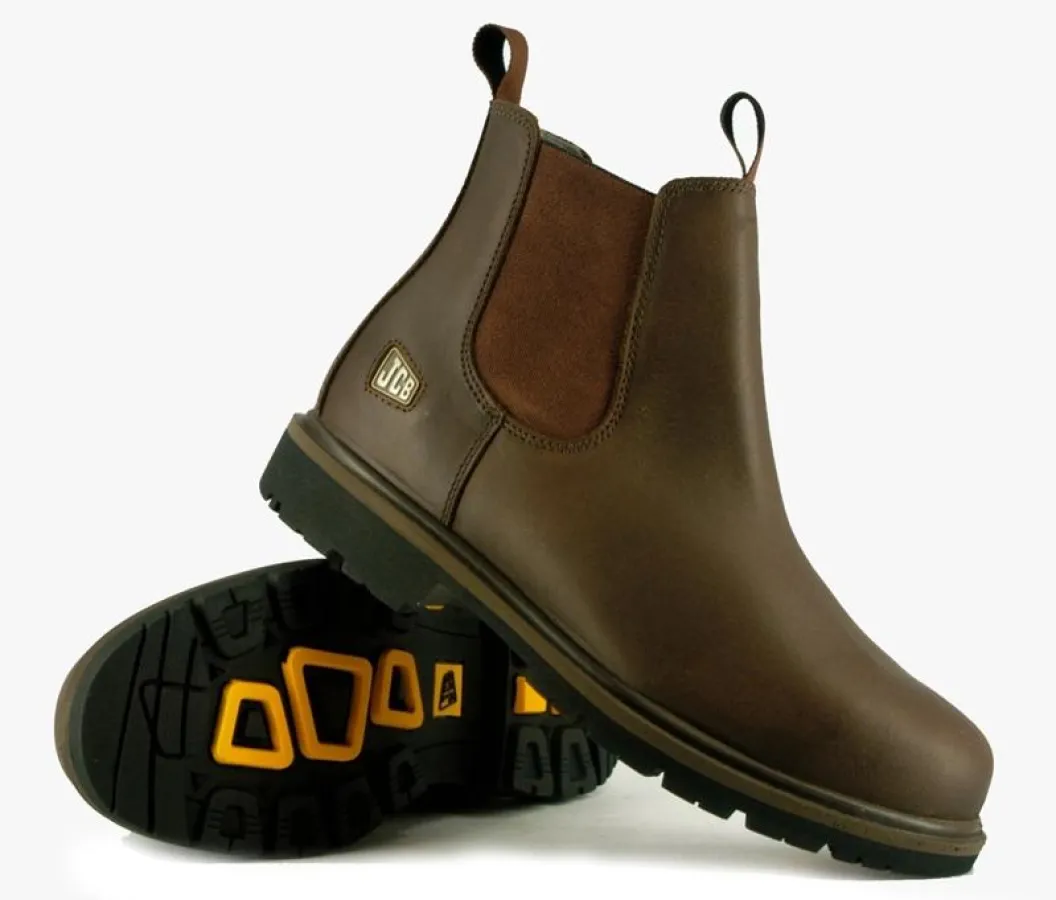 Sicherheitsschuhe des Baumaschinenherstellers JCB