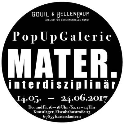 Bild: Das Atelier Gouil & Bellenbaum aus Kaiserslautern eröffnet seine interdisziplinäre Ausstellung MATER.