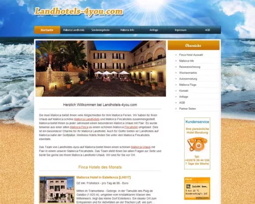 Bild: Mallorca Landhotels-4you das Top Hotel Portal im neuen Design