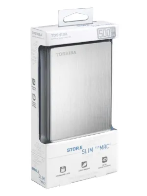 Bild: Toshiba präsentiert neue portable 500 GB und 1 TB große Festplatten für Mac-User