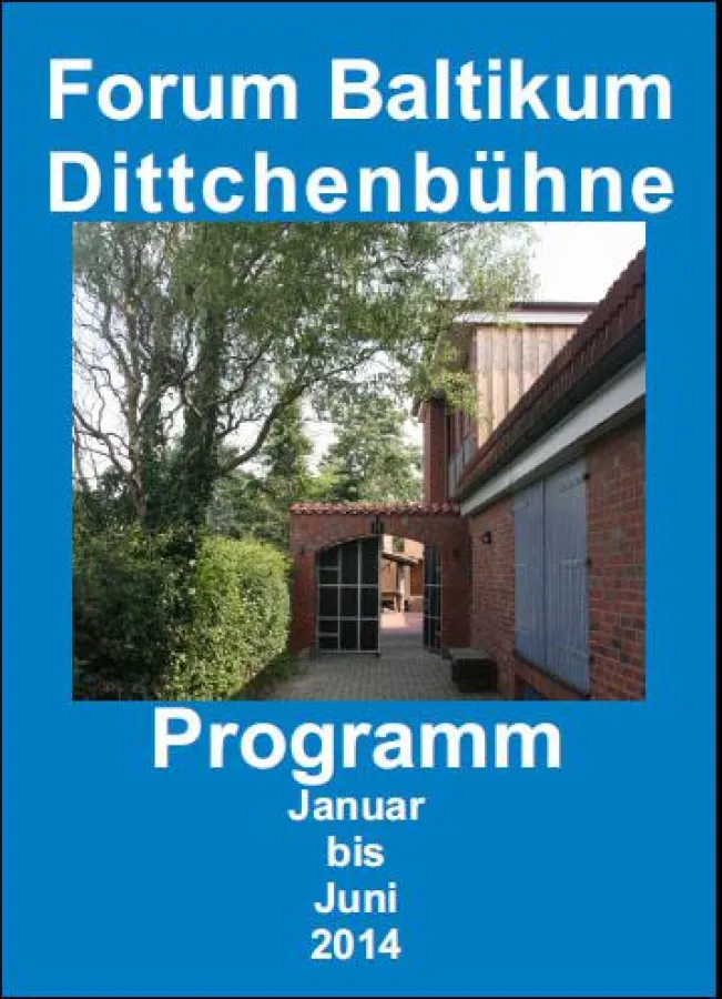 Auf insgesamt 32 Seiten im handlichen A6-Format präsentiert die Dittchenbühne ihr Programm für das e
