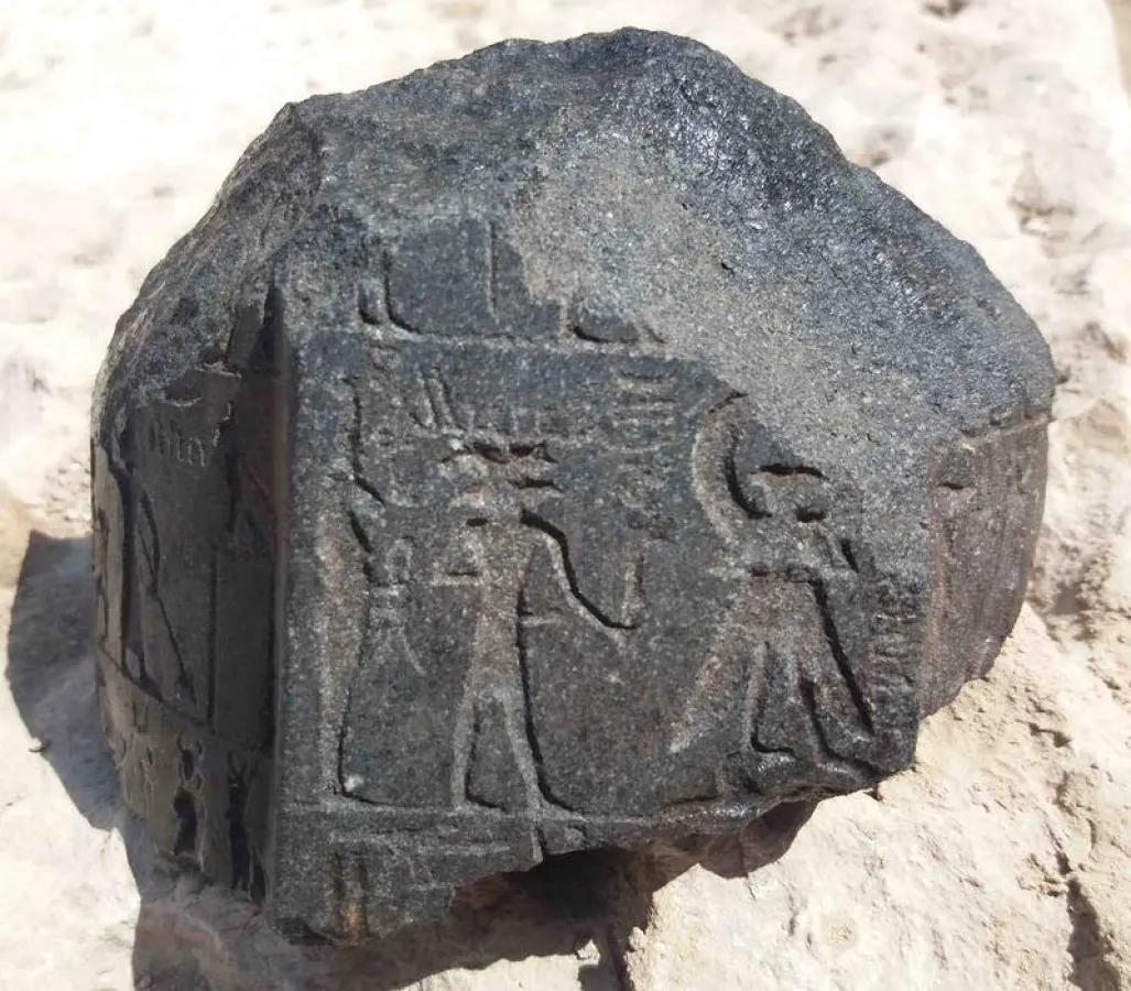 Teil der Heilerstatue aus dem 4.Jh.v. Chr.  (Foto: Dr. Dietrich Raue/Universität Leipzig)