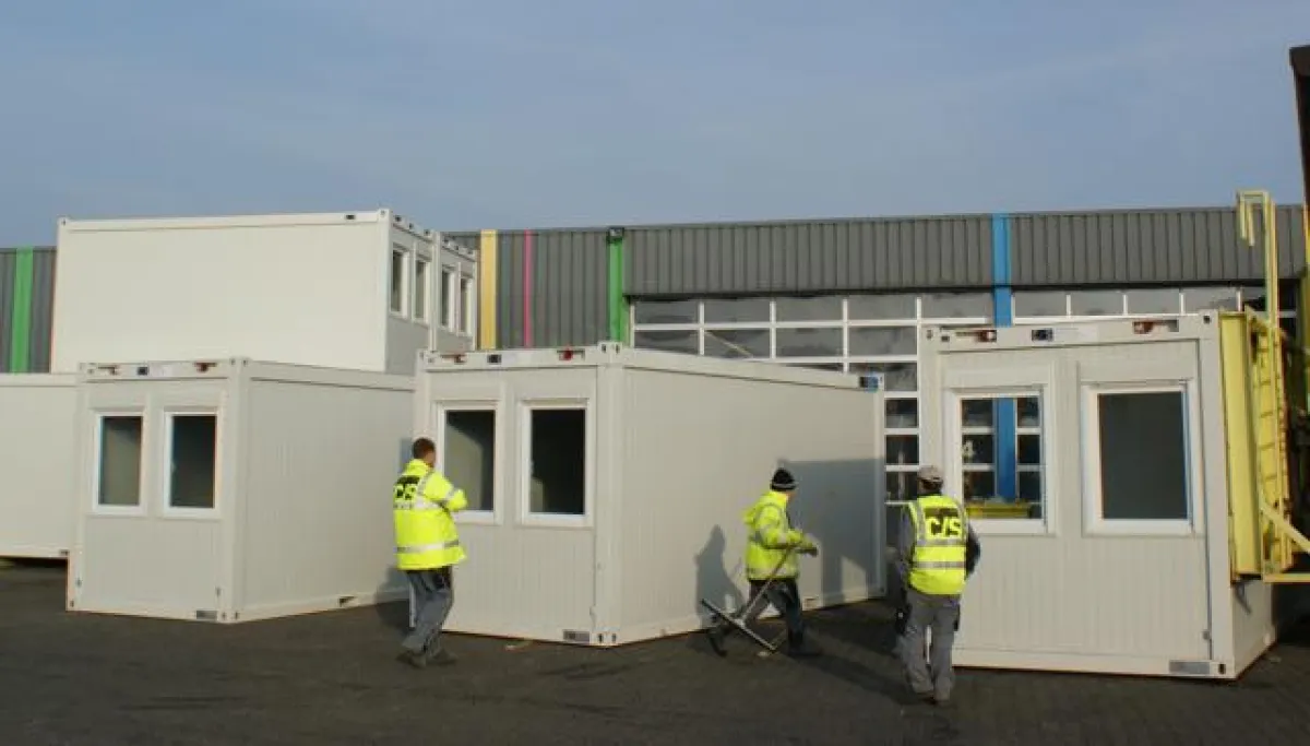 C/S Baustellencontainer in der Vermietung