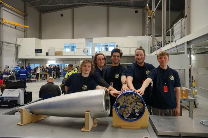 TU-Experiment ins All gestartet Bild: TU-Experiment ins All gestartet