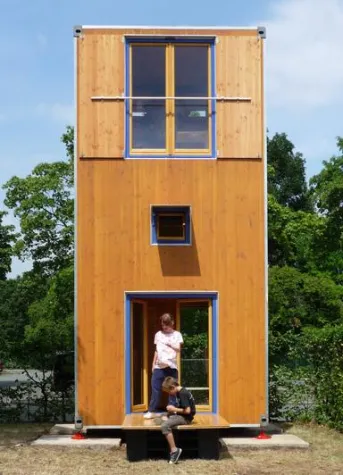 Bild: Sikkens unterstützt Holzhaus „ToGo“