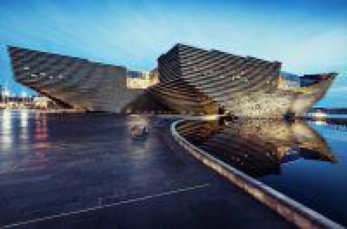 Victoria and Albert Museum in Dundee-designed by Kengo-Kuma. Informationen: visitscotland.com ©-Ross-Fraser-McLean