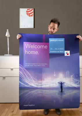 Kreativagentur aus Bad Vilbel erhält Zuschlag für Weltleitmesse Prolight + Sound. Bild: Kreativagentur aus Bad Vilbel erhält Zuschlag für Weltleitmesse Prolight + Sound.