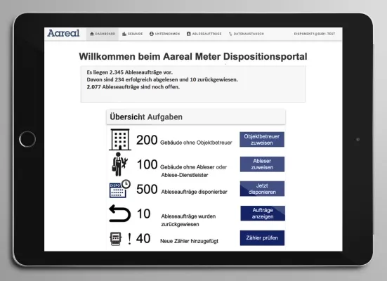 Bild: Aareal Meter – Launch einer mobilen Lösung zur Erfassung von Zählerständen für Energie- und Wohnungswirtschaft