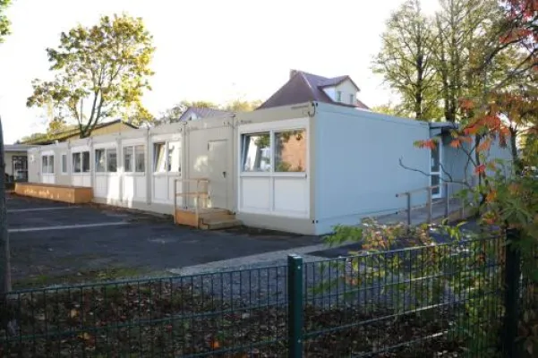 Bild: Kindergarten in Vollausstattung - ELA deckt kurzfristigen Raumbedarf