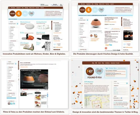 Frisch im Netz: kreative Designartikel bei found4you.de Bild: Frisch im Netz: kreative Designartikel bei found4you.de