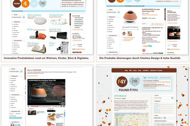 Bild: Frisch im Netz: kreative Designartikel bei found4you.de