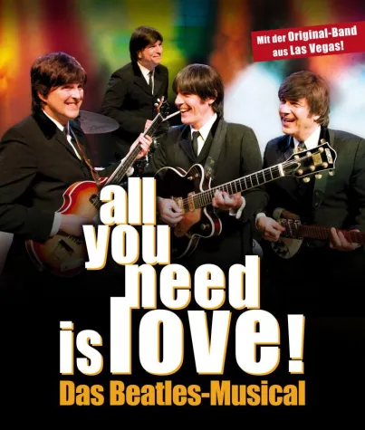 Bild: 'all you need is love! - Das Beatles-Musical' auf Jubiläums-Tournee 2016