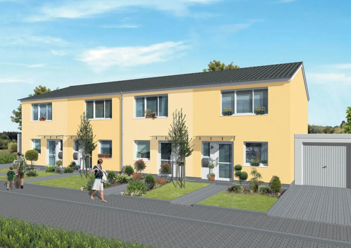 Keine Abstriche an Qualität, Ausstattung und Optik. Vista Reihenhaus GmbH startet mit ihren Hauskonzepten jetzt erstmals in NRW, und zwar in Wesseling, Siegstraße. Ein 2geschossiges Massivhaus Vista S