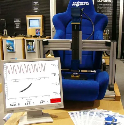 a-solution automatisiert Sitzschaum-Prüfstand Bild: a-solution automatisiert Sitzschaum-Prüfstand