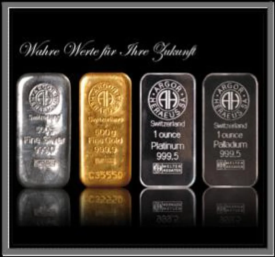 Investition in Edelmetalle