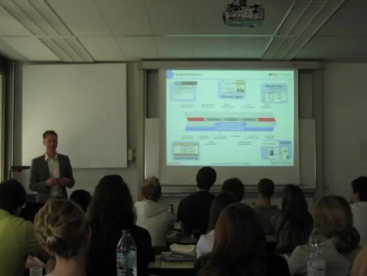 Bild: SAP und leogistics engagieren sich für praxisnahe Vorlesungsinhalte