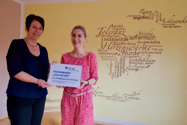 Bild: Erfolgreicher Abschluss Kleinkindprojekt „Lasst mir Zeit“