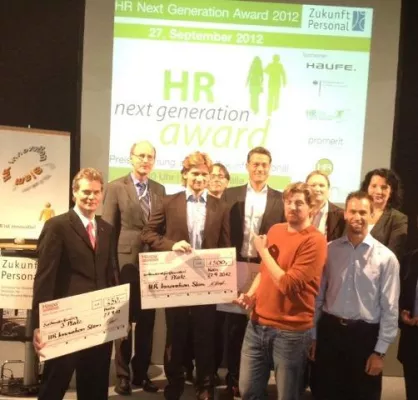 Bild: Das Quereinsteiger-Portal TalentFrogs.de gewinnt den Innovationspreis der deutschen Personalbranche