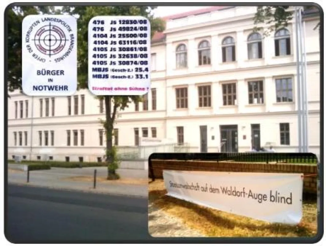 Staatsanwaltschaft Potsdam auf dem Waldorf-Auge blind ?!