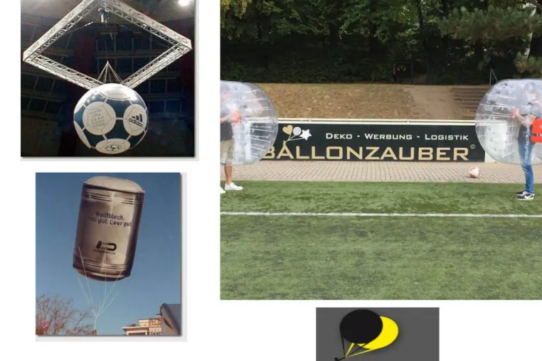 Bild: Maxballon, den Onlineshop f. luft-u. heliumfüllbare Werbe- u. Spielmedien