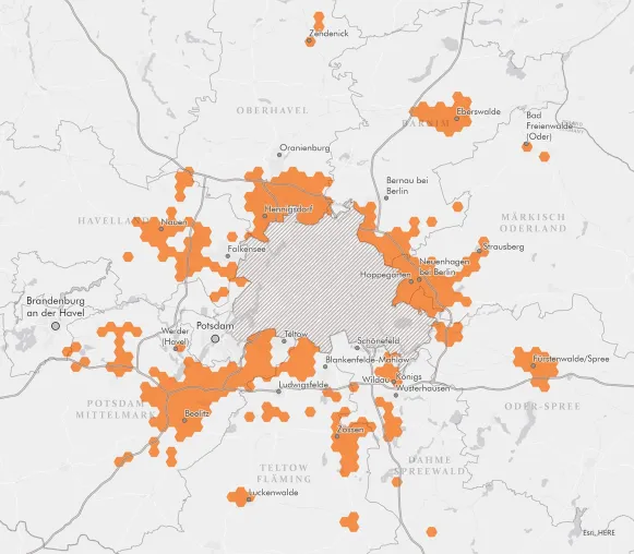 Umlandsreport: Ziegert Group Research veröffentlicht erstmals Report zu Potenziallagen im Berliner Umland Bild: Umlandsreport: Ziegert Group Research veröffentlicht erstmals Report zu Potenziallagen im Berliner Umland