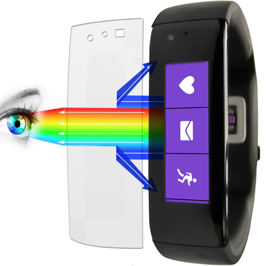 Microsoft Band Displayschutzfolie mit Blaulichtfilter 