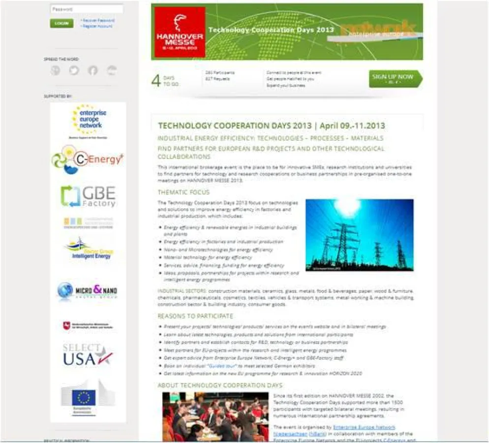 Hannover Messe 2013 - Kooperationsplattform 