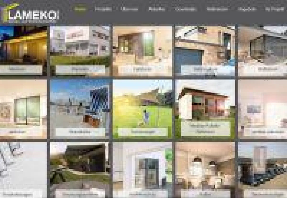 Bildkacheln ermöglichen eine einfache Navigation zum gewünschten Produktsegment. Foto: Lameko