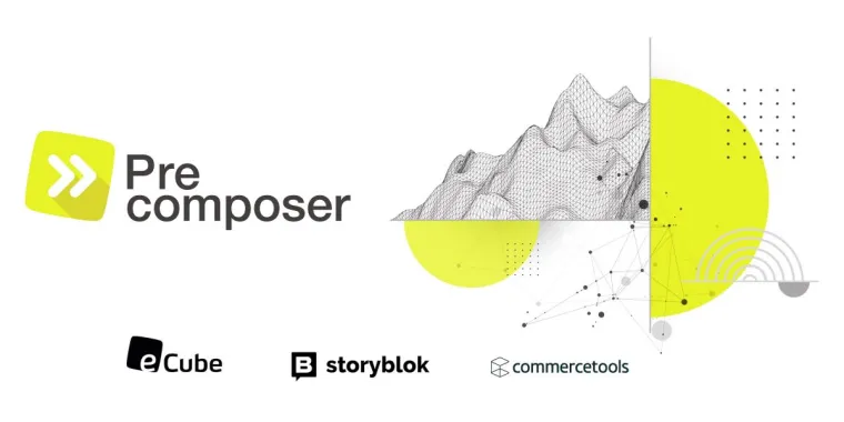 Bild: Composable Commerce in Bestzeit: eCube launcht Precomposer 