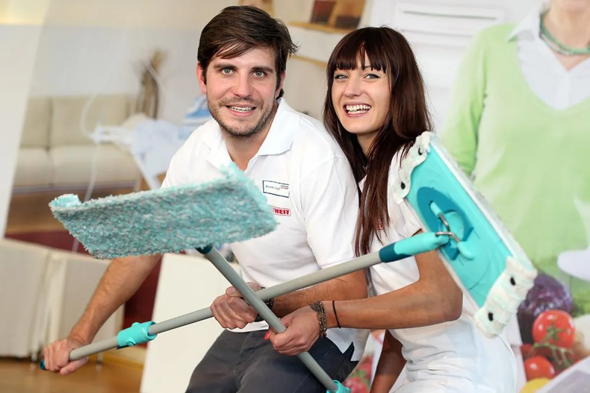 Alexander Sternadl und Simone Kollmann sind das deutsche Traumpaar im Haushalt