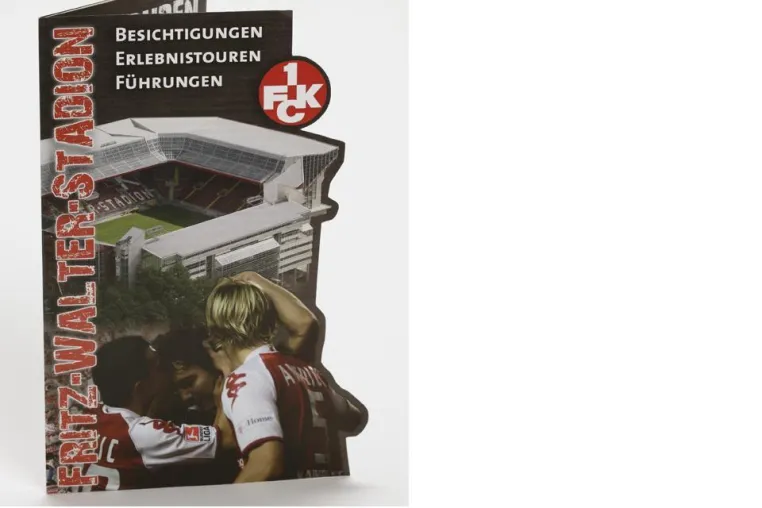 Eyecatcher mit Zugriffsgarantie: KilianDruck konzipiert Fun-Prospekt für 1. FC Kaiserslautern Bild: Eyecatcher mit Zugriffsgarantie: KilianDruck konzipiert Fun-Prospekt für 1. FC Kaiserslautern