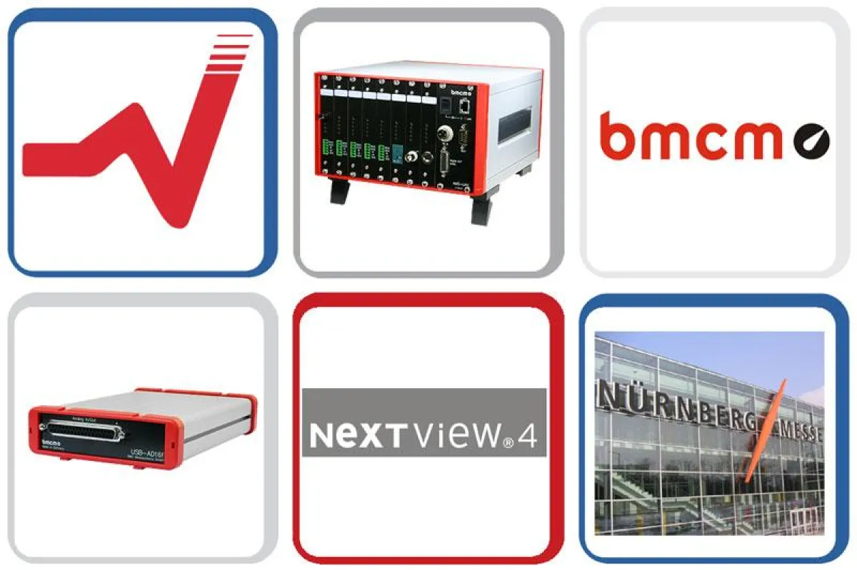 bmcm: Innovative Messtechnik auf der SENSOR+TEST 2008