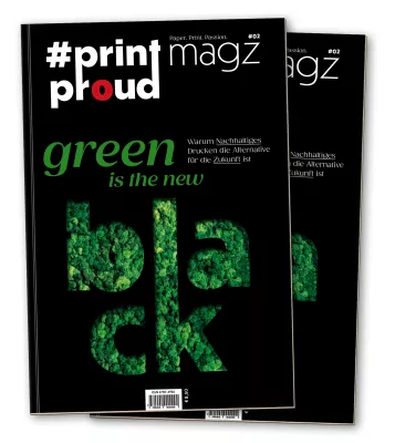 Bild: Green is the new Black!  Nachhaltige Medienproduktion voll im Trend.