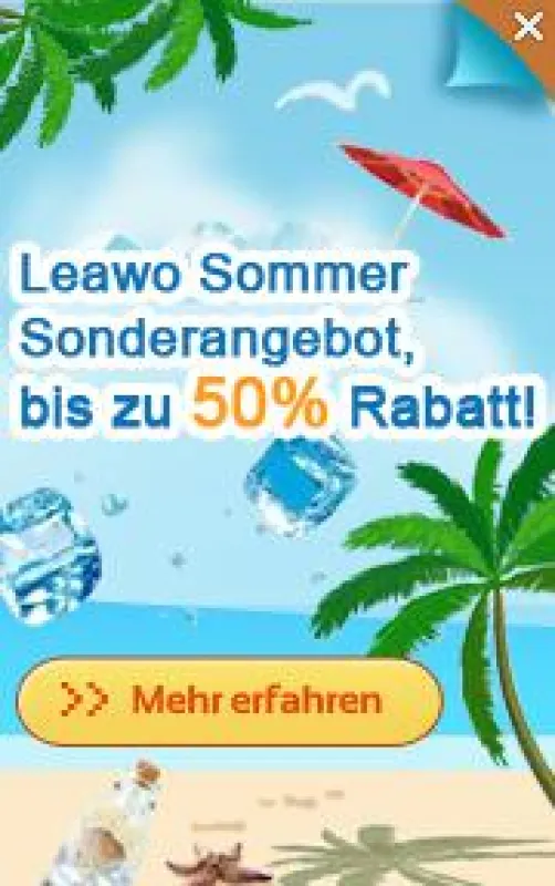Leawo Sommer Sonderangebot