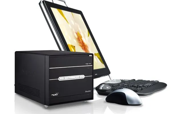 Bild: Shuttle XPC Barebone SG33G5: erstes Mini-PC-Barebone mit HDMI-Anschluss